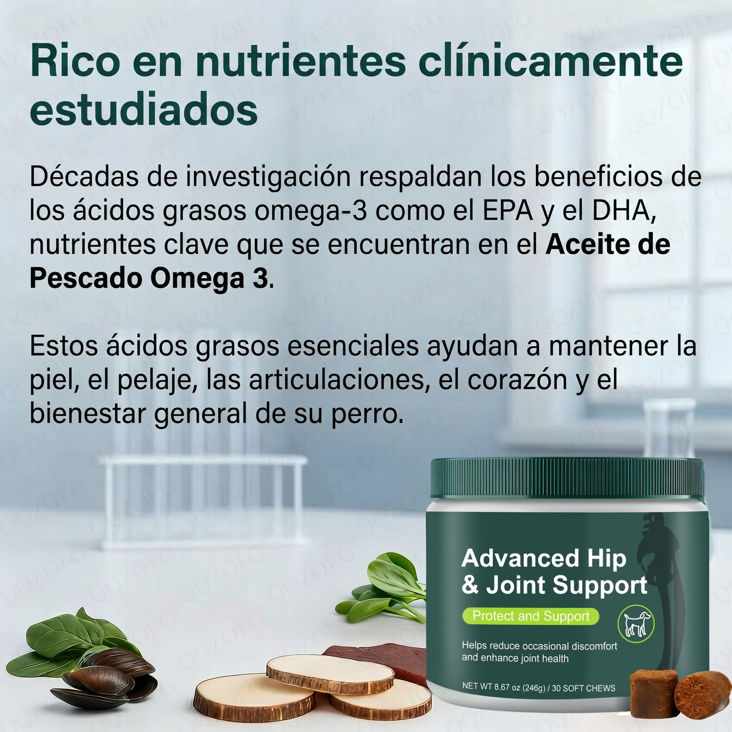 Masticables para soporte articular